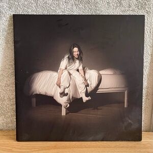 Billie Eilish when we all fall asleep Vinyl LP Record Excellent